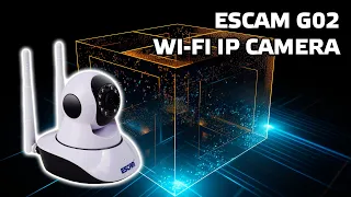 Обзор поворотной IP камеры ESCAM G02