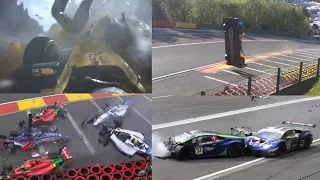 WORST CRASHES EA ROGUE / RAIDILLON Compilation SPA (old runnof)