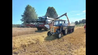 Żniwa 2022!!! Połamana waga!!! Zetor , Ursus , New Holland, Rostselmash