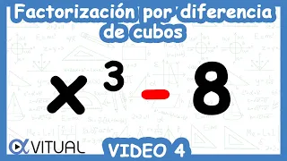 Factorización por Diferencia de Cubos Video 4 de 4