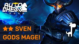 ★★ SVEN GODS MAGE!! Dota Auto Chess EPIC DEMON GODS COMEBACK!