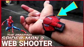 Amazing Spider Man 2 Web Shooter Thats Shoots Far | How to Make Amazing SPIDER MAN 2 WEB SHOOTER