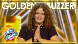 GOLDEN BUZZER | STUNNING Teen Singer Makes Everyone CRY On Spain's Got Talent 2021!  Top Talent