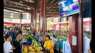 Fijian Attorney-General launches free Walesi TV platform & free Wi-Fi Hotspot at Lautoka Market