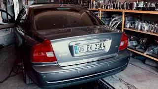 Volvo S80 2.9 T6 Muffler Delete !