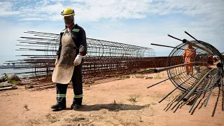 Obras para la nueva vía del Ferrocarril Central avanzan en varios puntos de país