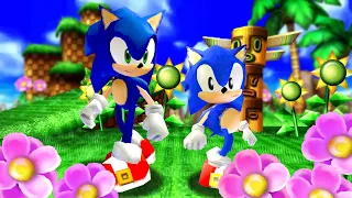 Sonic Generations 3DS recreated in Sonic Adventure