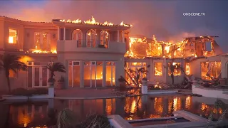 Multimillion Dollar Mansions Destroyed In Coastal Fire | Laguna Niguel