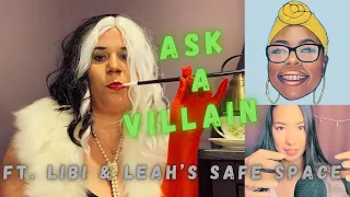 Introducing the “Ask A Villain” advice column | Cruella De Vil  Ft. Leah’s Safe Space & LiBi ASMR