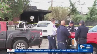 Home damaged in early morning fire was suspected migrant stash house