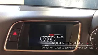 Audi Q5 MMI 3G Low To 3G+ Upgrade
