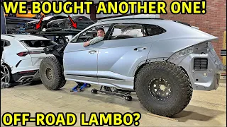 Rebuilding A Wrecked Lamborghini Urus Part 3!!!