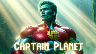 Bringing Earth's Heroes to Life: A Realistic Tribute to Captain Planet and the Planeteers (With AI)