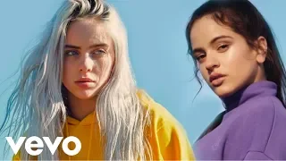 Billie Eilish & ROSALÍA - Mala Mind (music video) AUDIO FROM "Nmhg Mashups"