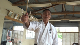 The weapon skills of Okinawa  Isshinryu Karate is amazing! 【Tsuyoshi Uechi sensei】