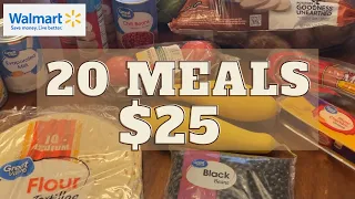 20 MEALS FOR $25/EXTREME BUDGET MEALS /What’s For Dinner/ Easy Affordable Recipes