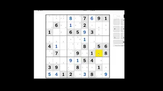 NY Times Hard Sudoku - March 15 2024 (Solution/Walkthrough)