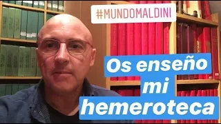 Os enseño mi hemeroteca y explico cómo la conseguí. Tiene tela. #MundoMaldini