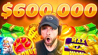 I WON over $600,000 in TOTAL doing DEGENERATE BONUSES while HUNTING $2M BALANCE!! (Highlights)