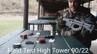 High Tower 90/22 range test