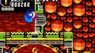 [TAS] Sonic Advance 2 - Hot Crater 1 all SP rings - 0:51.85
