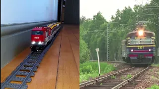 Lego Slavic Train with hardbass