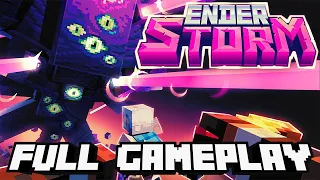 Minecraft Ender Storm - Full Gameplay Walktrough | Minecraft Marketplace Mod (PC, PS4, Mobile)