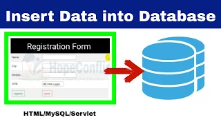 How to store  data in the database using java | Java Servlet and JDBC Example