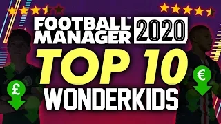 Football Manager 2020 - TOP 10 WONDERKIDS | FM20 Gameplay