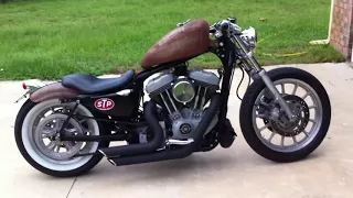 Harley Davidson Sportster Bobber walk around