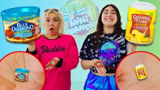 we only ATE MINI BRANDS for 24 HOURS!