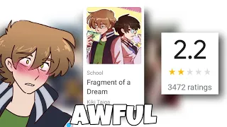 Dream Webtoons are a burden to Humanity