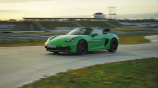 2022 Porsche 718 Boxster GTS 4 0 Python Green Metallic