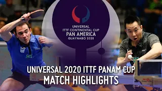 Hugo Calderano vs Gustavo Tsuboi | 2020 ITTF Pan America Cup Highlight (Final)