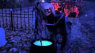 Halloween Yard Display 2014