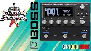 BOSS GT-1000CORE - компактный вариант топового гитарного процессора
