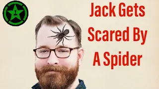 Achievement Hunter: Jack Gets Scared By A Spider