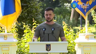 Мы навсегда сохраним независимость Украины. Зеленский наградил украинских воинов