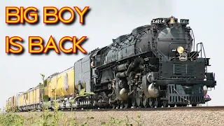 Union Pacific Big Boy 4014 from Cheyenne to Nebraska - 5 August 2021