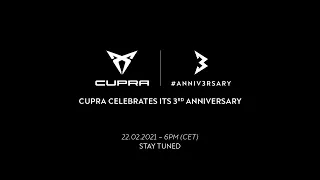 Join the CUPRA third anniversary