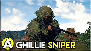 GHILLIE SNIPER! - PLAYERUNKNOWN'S BATTLEGROUNDS