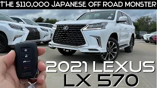 2021 Lexus LX 570: Start up & Full Review