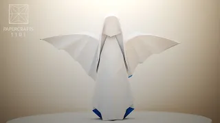 Origami Angel (Max Hulme) 折り紙 Oригами Oριγκάμι 折纸 摺紙 พับ 종이접기