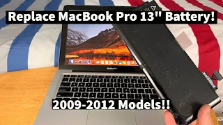 How To replace Battery On 13" MacBook Pro 2009 2010 2011 2012