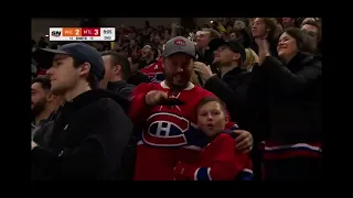 Matheson scores a goal in his Canadiens’ debut to make it 3-2!