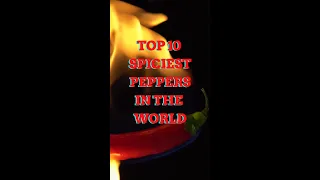 Top 10 Spiciest Peppers 🌶🌶🌶 #top10 #spicy #pepper
