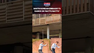 S Korean Embassy’s Dance On ‘Nattu Nattu’, PM Modi Says ‘Adorable’ #shorts