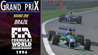 Grand Prix | Round 1 | Brazil | Grand Prix 4 1994 Season Mod