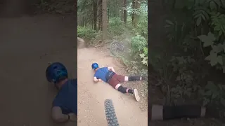 Massive MTB CRASH - Over the bars