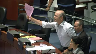 Tempers flare during debate over planned cuts to Toronto city council